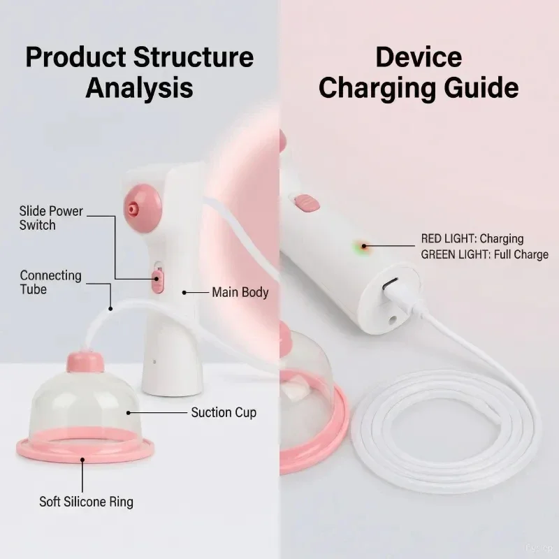 Electric Chest Massage Device  - огляд і ціна Breast Pump