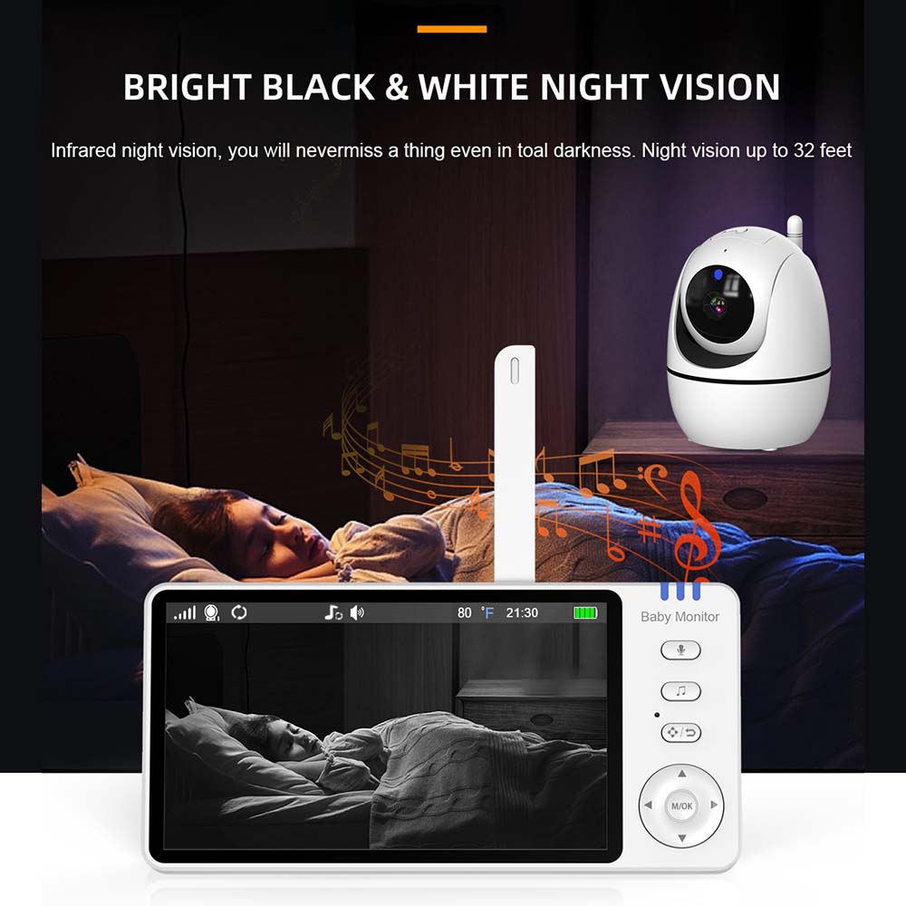 5 Inch Video Baby Monitor Indo - огляд і ціна Baby Products Video