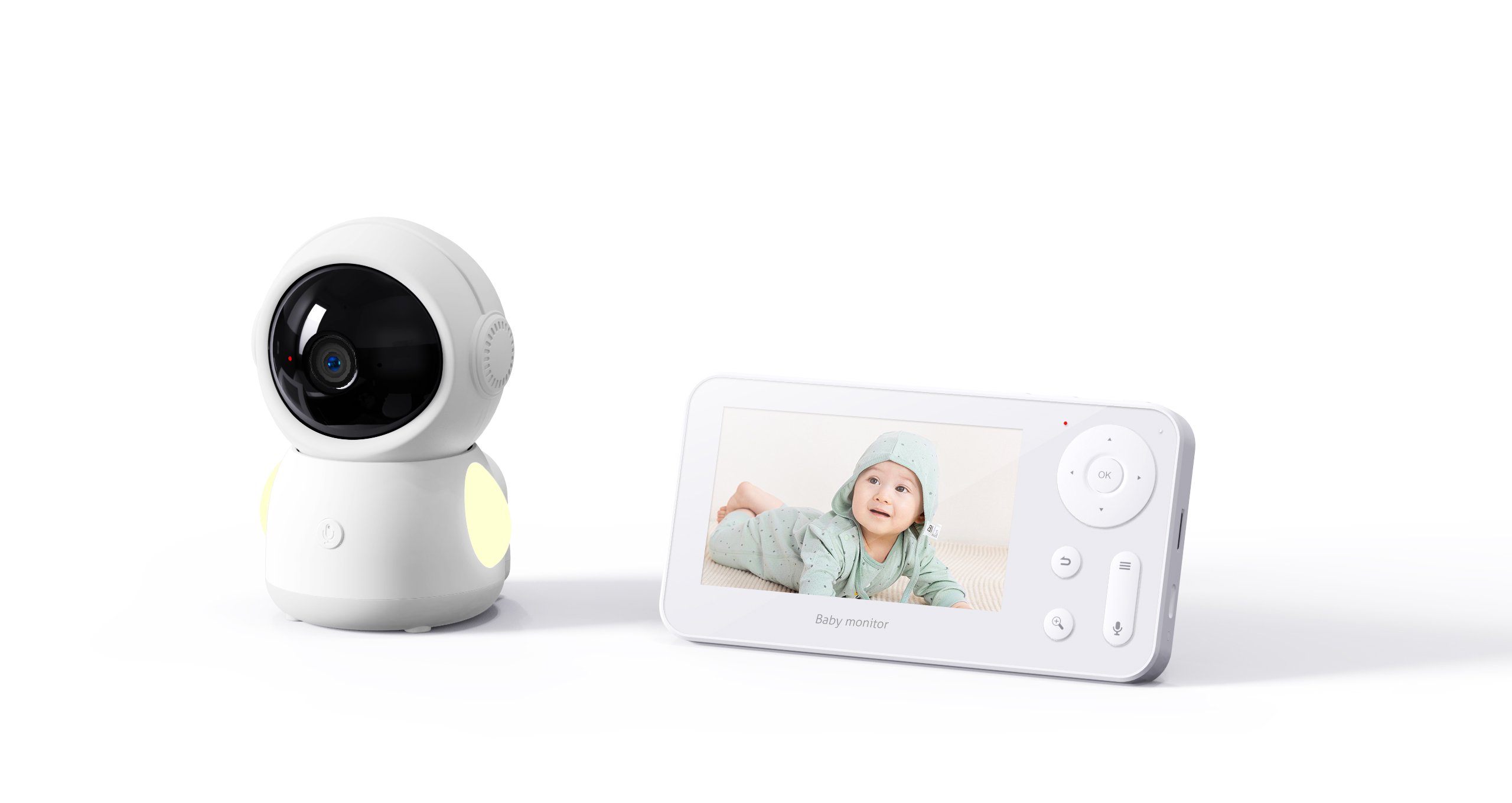4.3Inch Screen 2MP 1080P Full  - огляд і ціна Wireless Baby Monitor