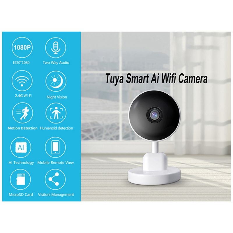 Essential Indoor Wifi Tuya Cam - огляд і ціна Wireless Baby Monitor