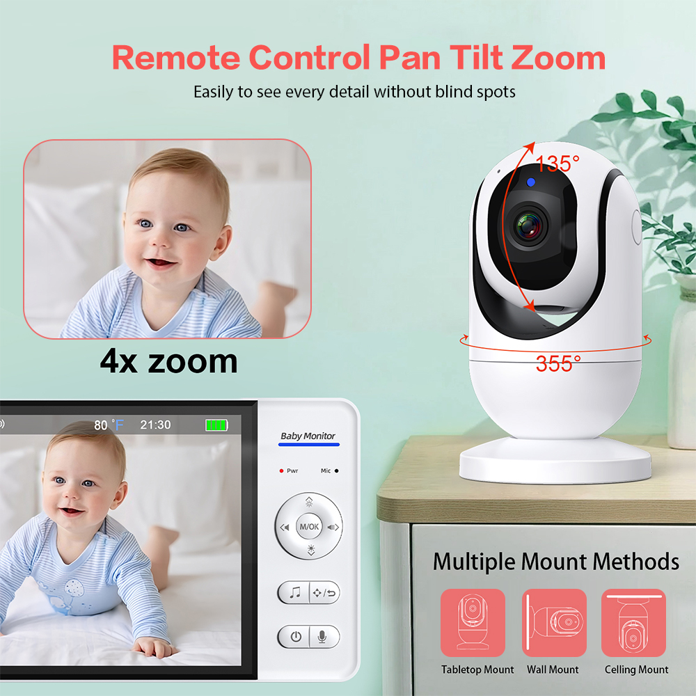 Video Baby Monitor 7'' 1080P H - огляд і ціна Baby Products Video