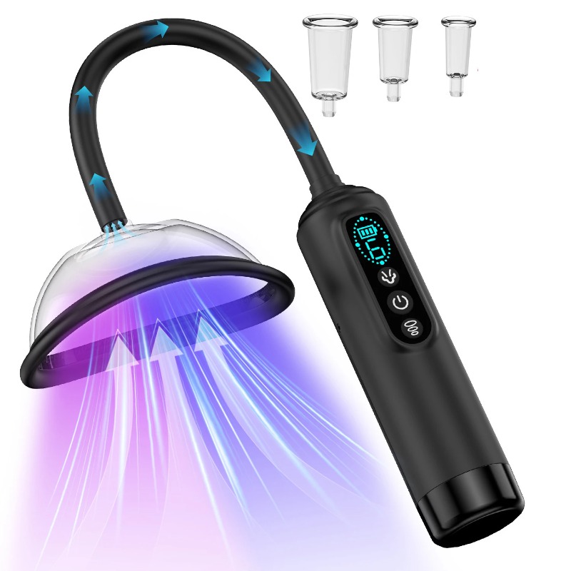 LCD Pussy Pump Nipple Sucker V - огляд і ціна Breast Pump