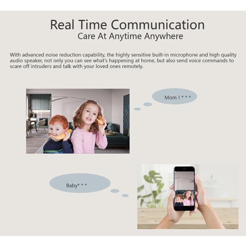 Camera 360 Degrees Lens CCTV W - огляд і ціна Wireless Baby Monitor
