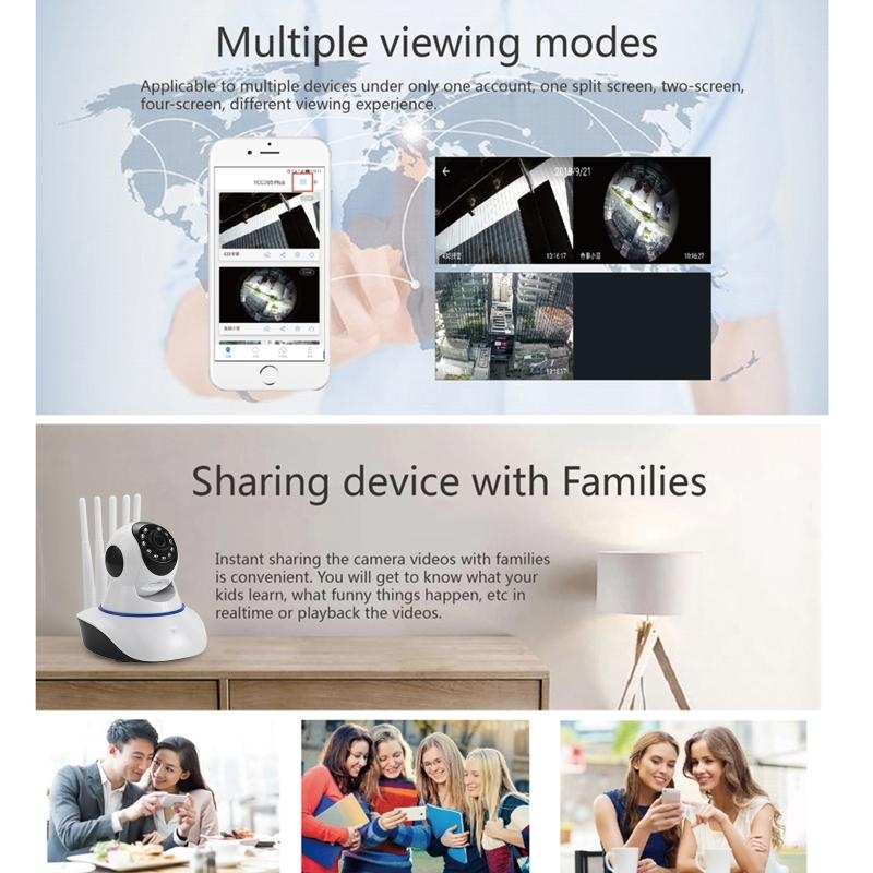 Camera 360 Degrees Lens CCTV W - огляд і ціна Wireless Baby Monitor
