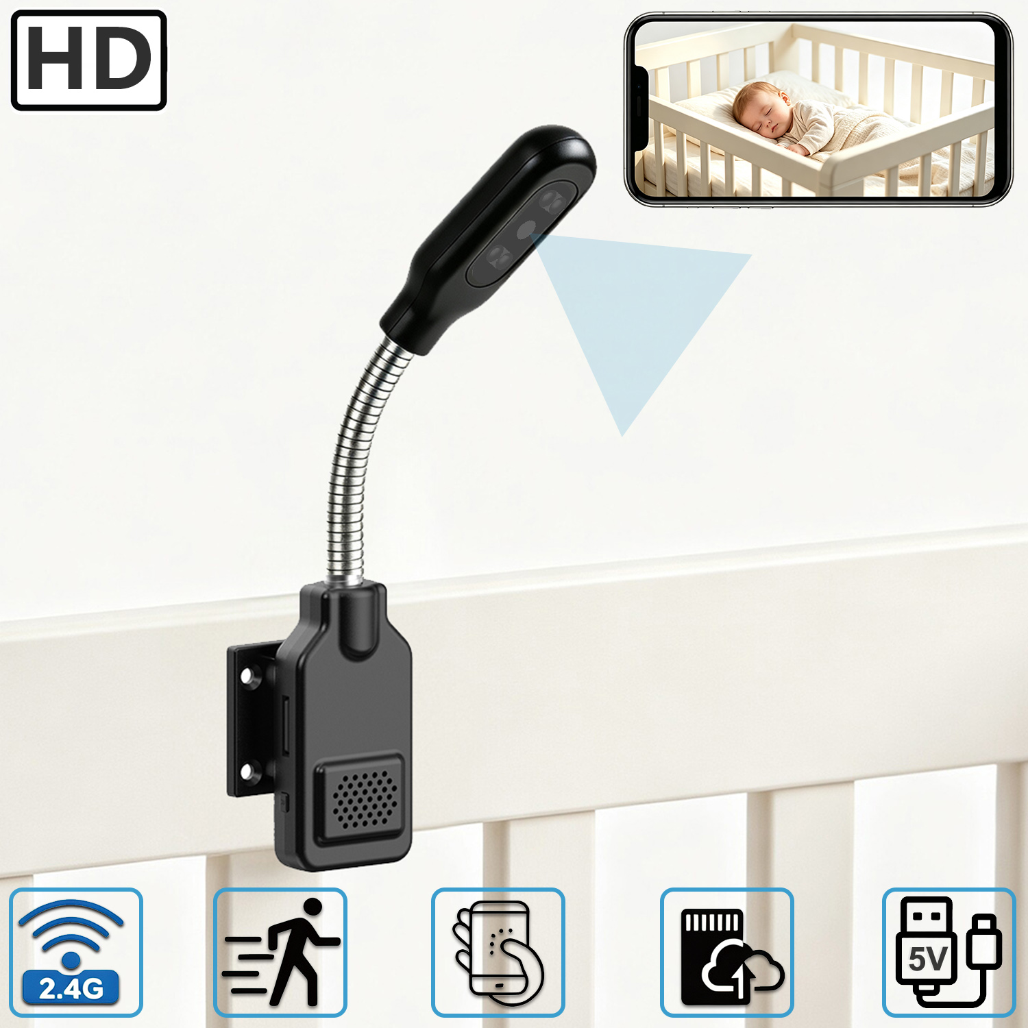 Flexible Gooseneck Baby Pet Mo - огляд і ціна Baby Products Video