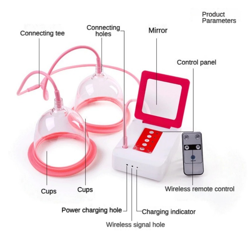 Electric Chest Massage Device  - огляд і ціна Breast Pump