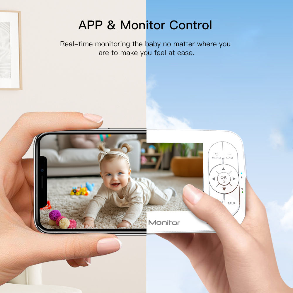 5Inch 2MP 1080P  APP Remote Co - огляд і ціна Baby Products Video