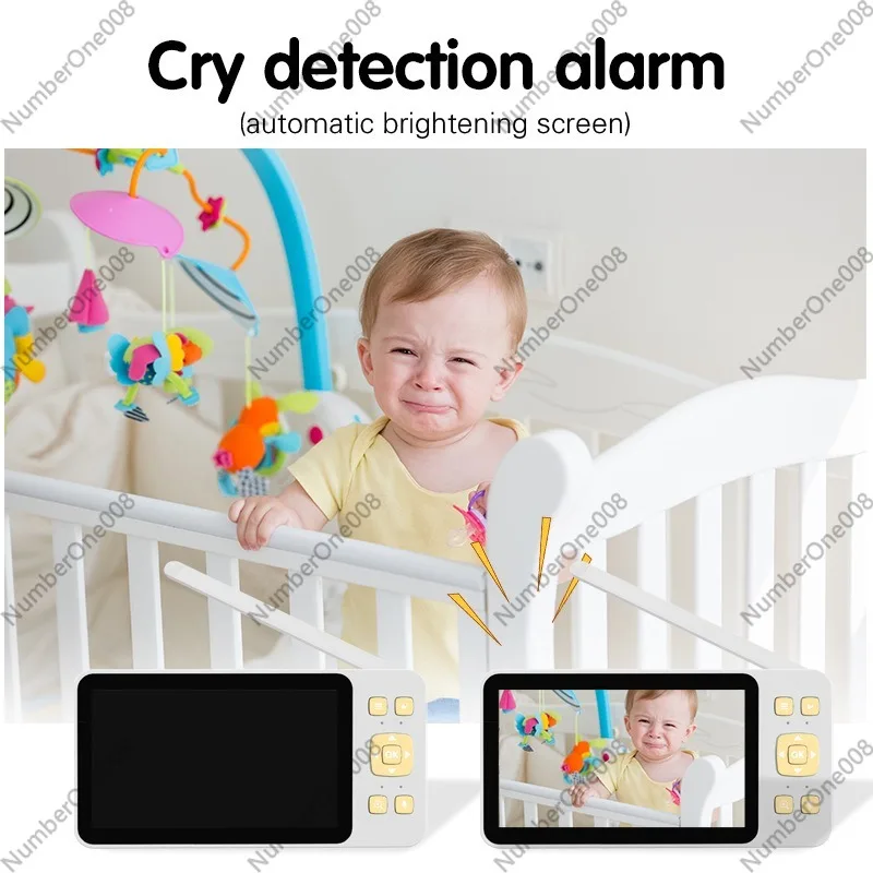 5 Inch HD Baby Monitor, Wirele - огляд і ціна Wireless Baby Monitor