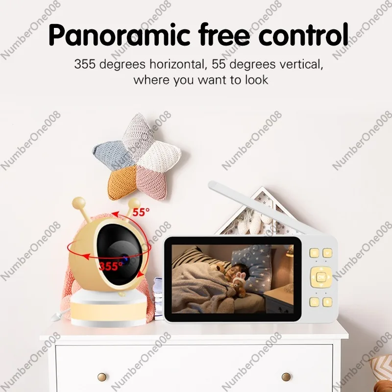5 Inch HD Baby Monitor, Wirele - огляд і ціна Wireless Baby Monitor