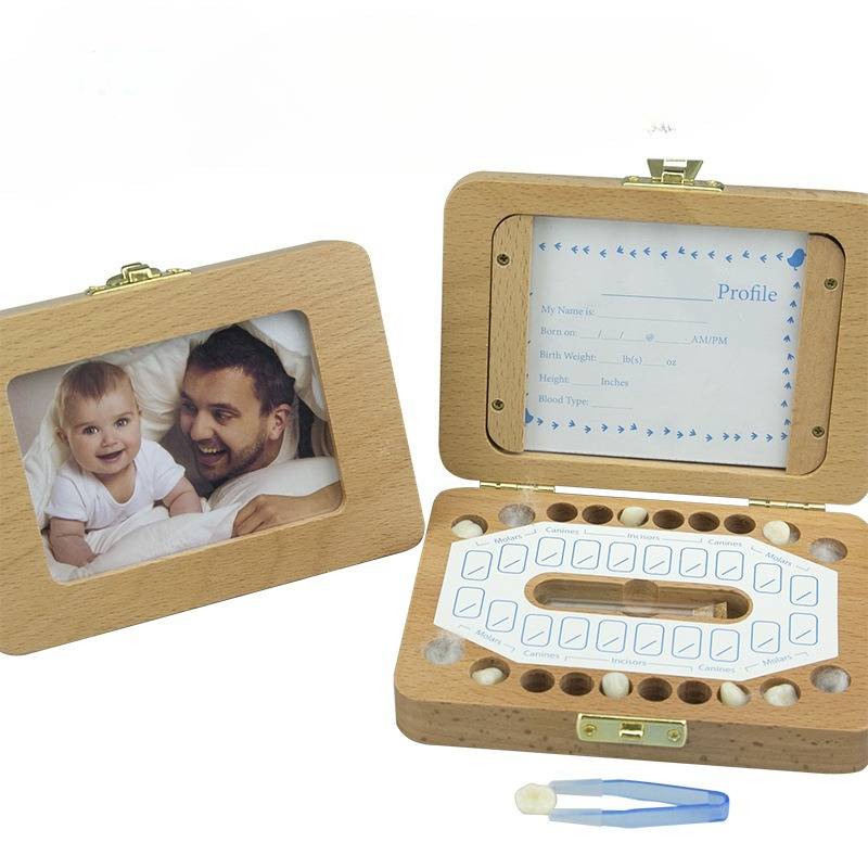 Wooden Photo Frame Baby Tooth  - огляд і ціна Baby Products Photos