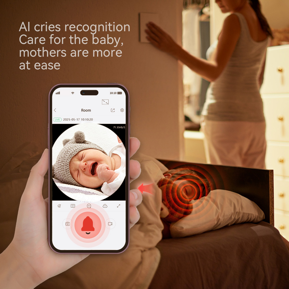 4MP HD 5G WiFi PTZ Camera Auto - огляд і ціна Baby Products Video