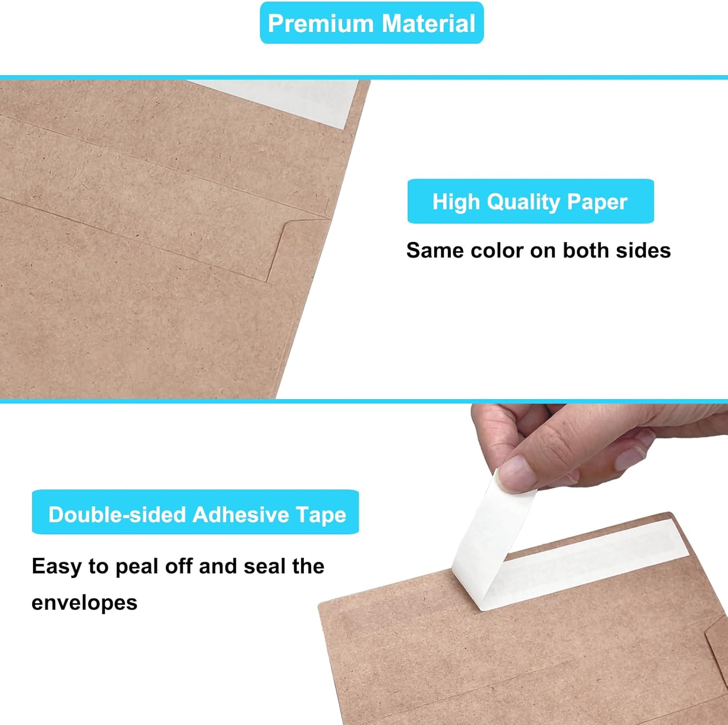 100 Pack 4x6 Kraft Envelopes f - огляд і ціна Baby Products Photos