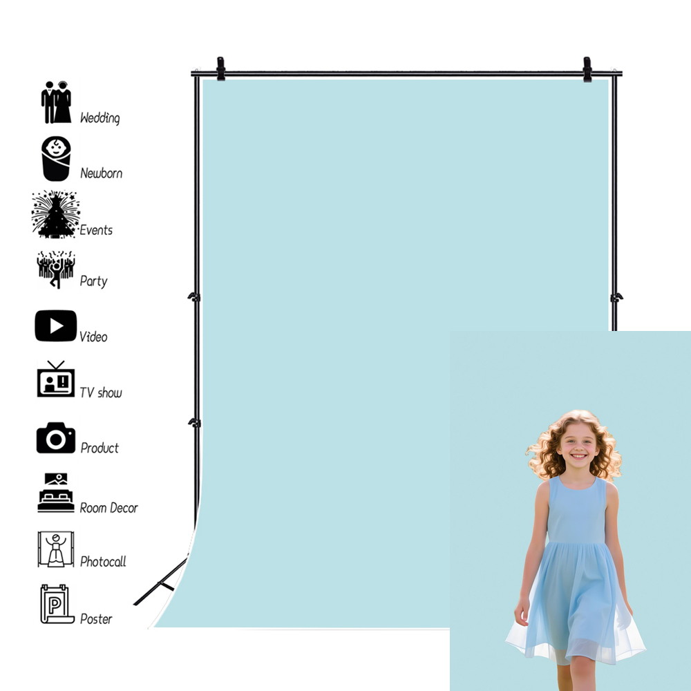 Blue Solid Color Professional  - огляд і ціна Baby Products Photos