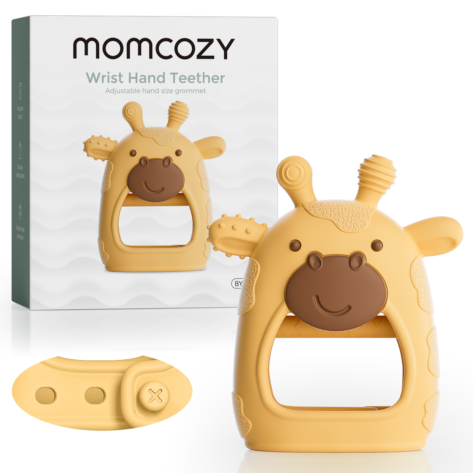 Momcozy Baby Teether Toys, Bab - огляд і ціна Baby Products Essentials
