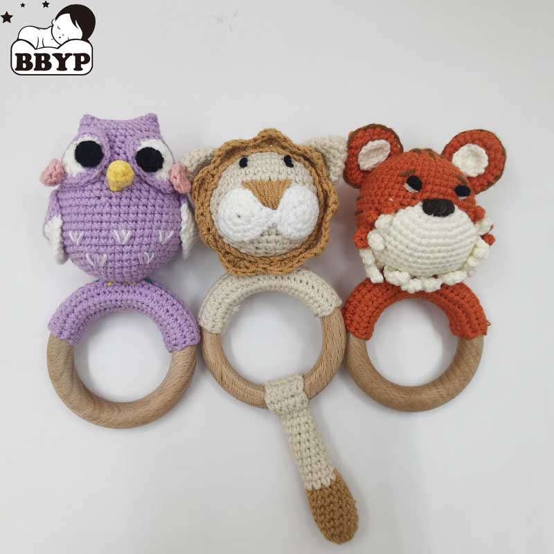 1PC Rabbit Tiger Lion Crochet  - огляд і ціна Baby Products Photos