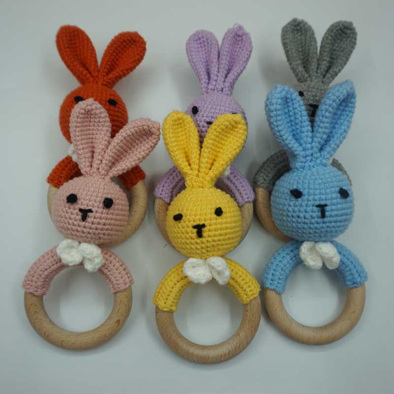 1PC Rabbit Tiger Lion Crochet  - огляд і ціна Baby Products Photos