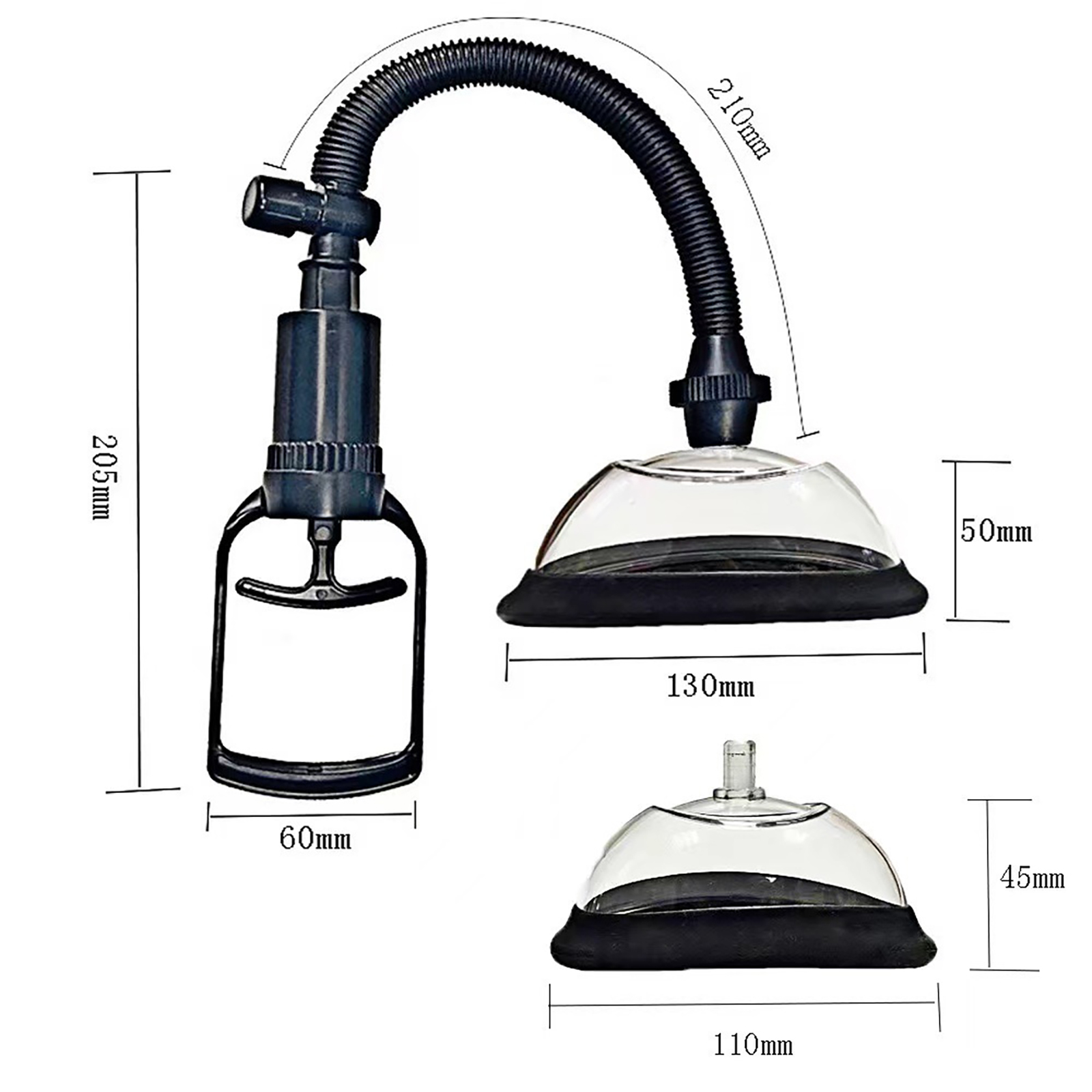 Manual Vagina Pump Female Brea - огляд і ціна Breast Pump