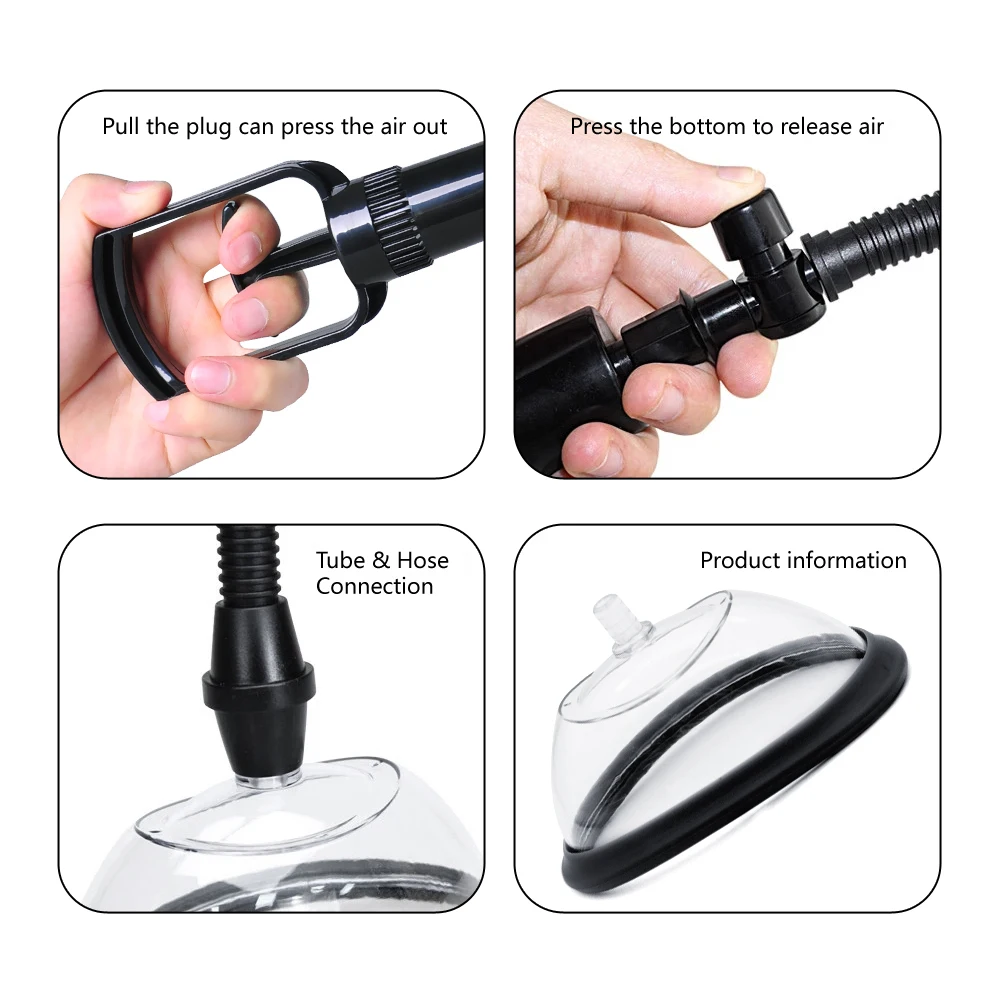 Manual Vagina Pump Female Brea - огляд і ціна Breast Pump